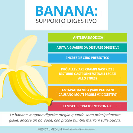 Banane: Aiuto Digestivo