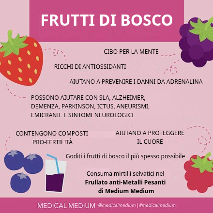 Frutti di bosco: cibo per il cervello