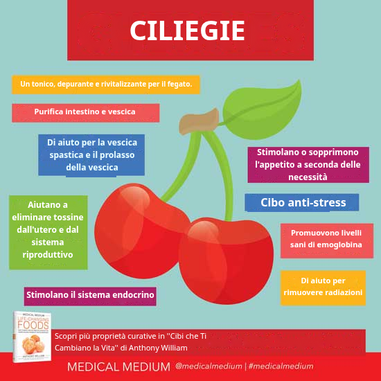 Ciliegie: Supporto per Fegato, Intestino e Vescica