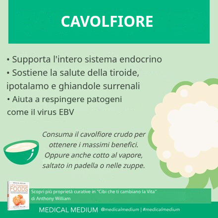 Cavolfiore: Supporto Endocrino