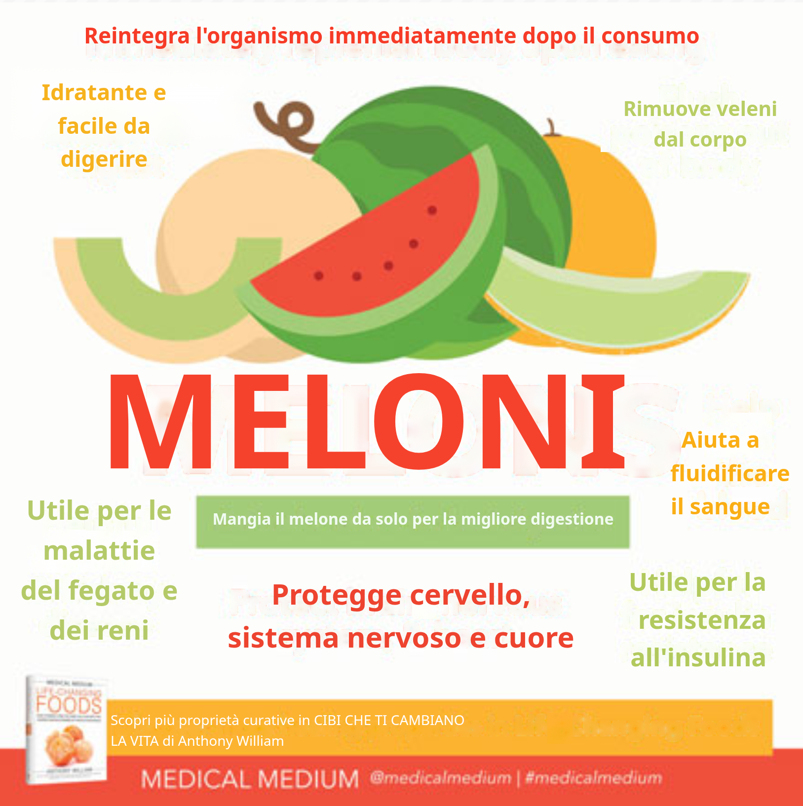 Meloni: Alimento Depurativo