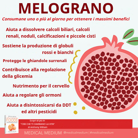 Melograno: Scioglitore di Calcoli e Cisti