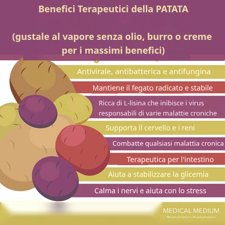 Patata: Benefici per la Salute
