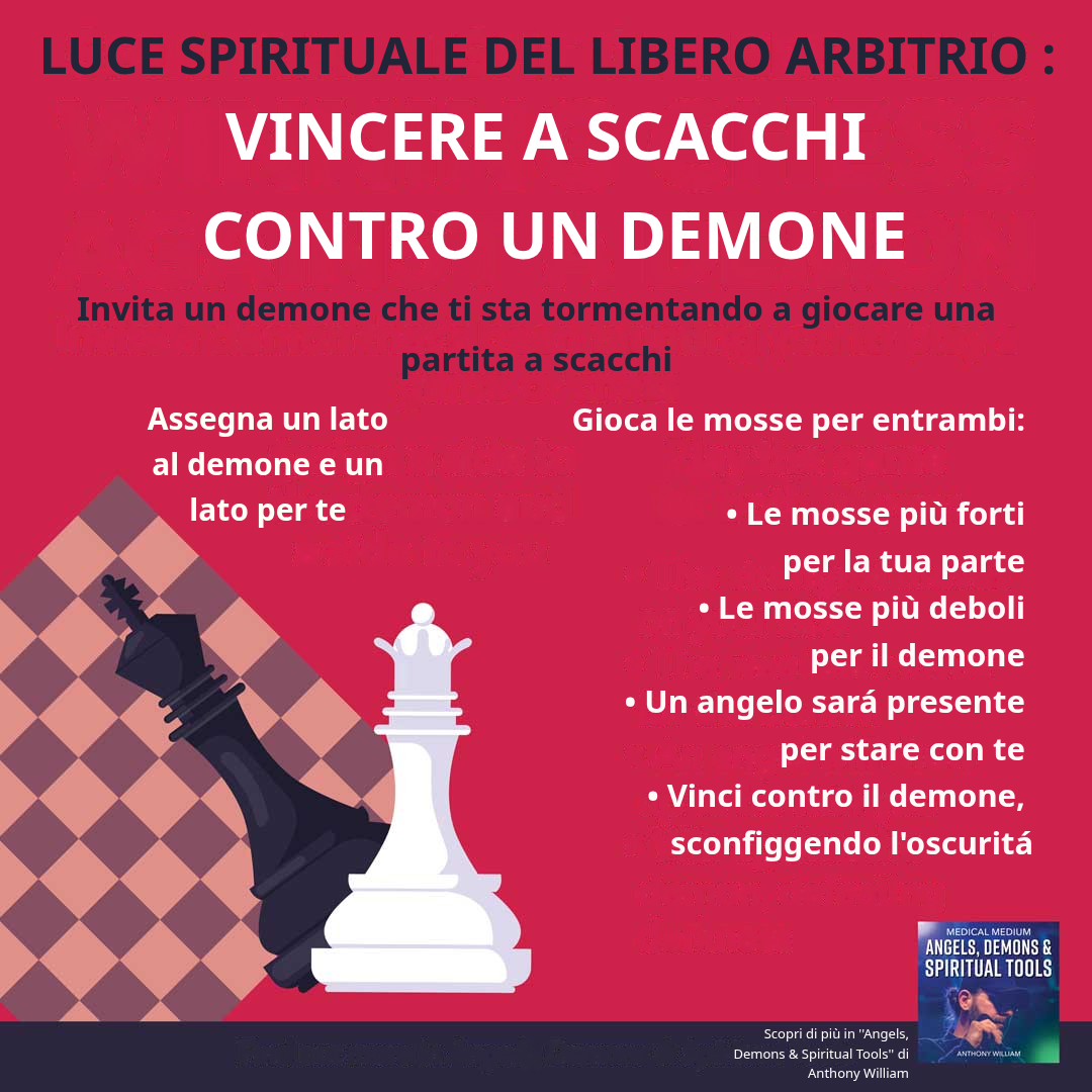 Luce Spirituale del Libero Arbitrio - Vincere agli Scacchi Contro un Demone