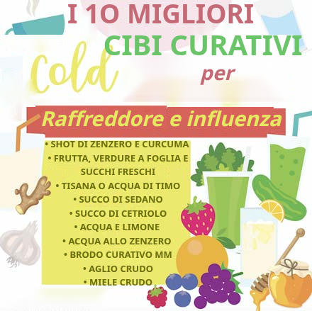 10 Migliori Alimenti per Guarire da Raffreddore e Influenza