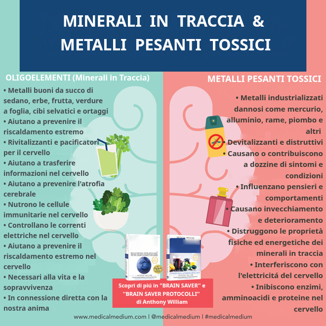 Minerali in Tracce Vs. Metalli Pesanti Tossici